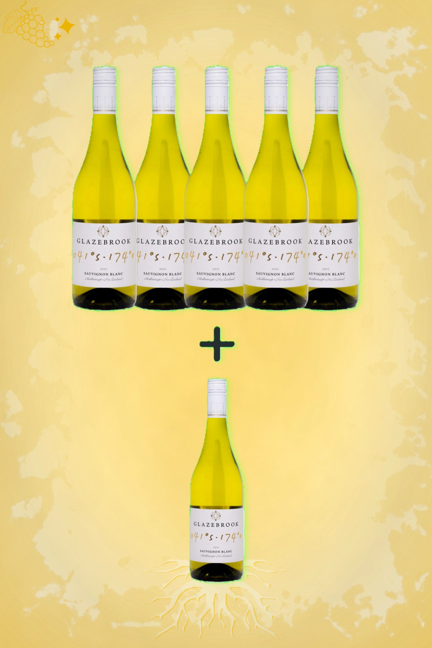 Glazebrook – Sauvignon Blanc (2022) 5 + 1 Gratis