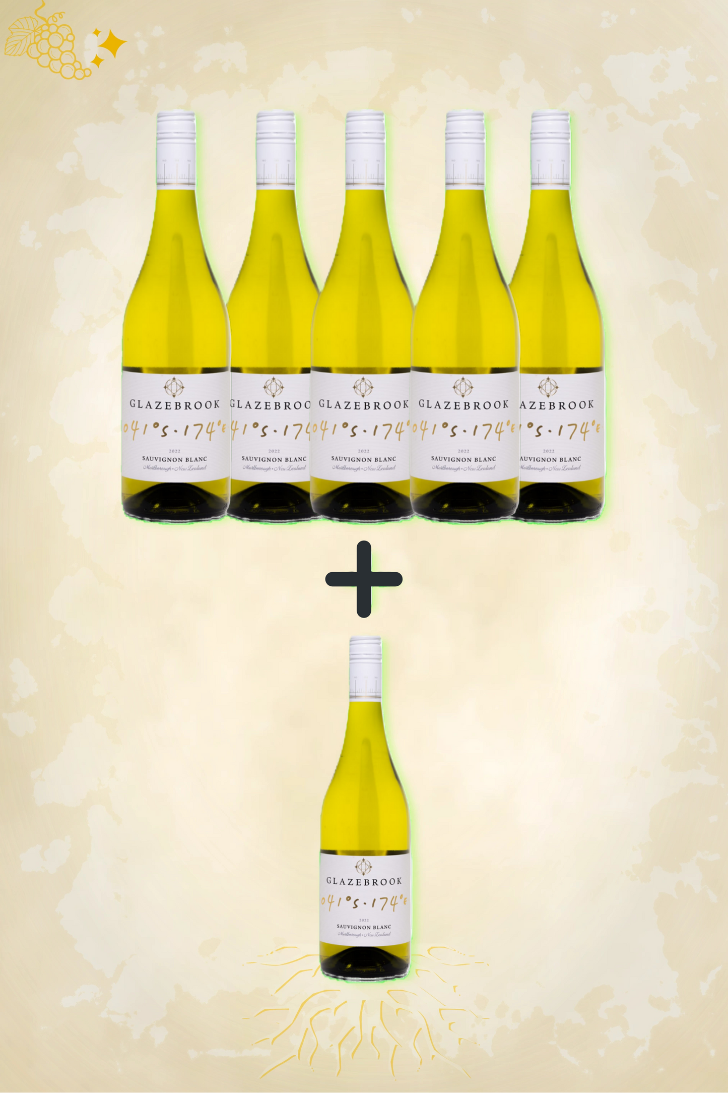 Glazebrook – Sauvignon Blanc (2022) 5 + 1 Gratis