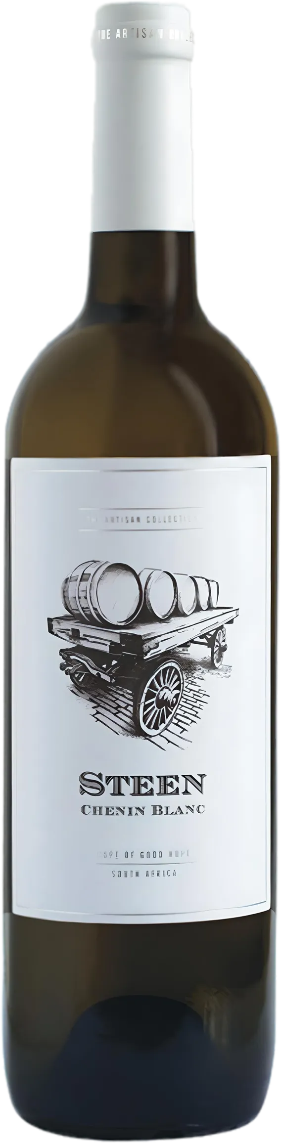 The Artisan Collection – Steen Chenin Blanc (2023) – exclusieve witte wijn op gouden achtergrond