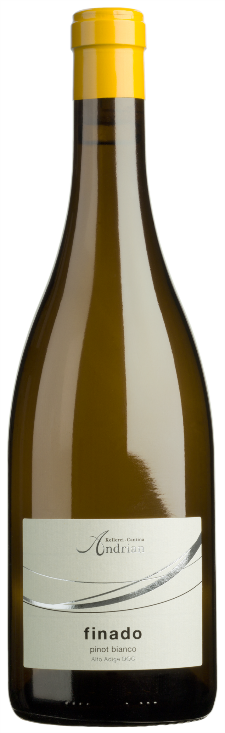 Pinot Bianco Finado 2024 fles transparant – minerale witte wijn van Cantina Andrian