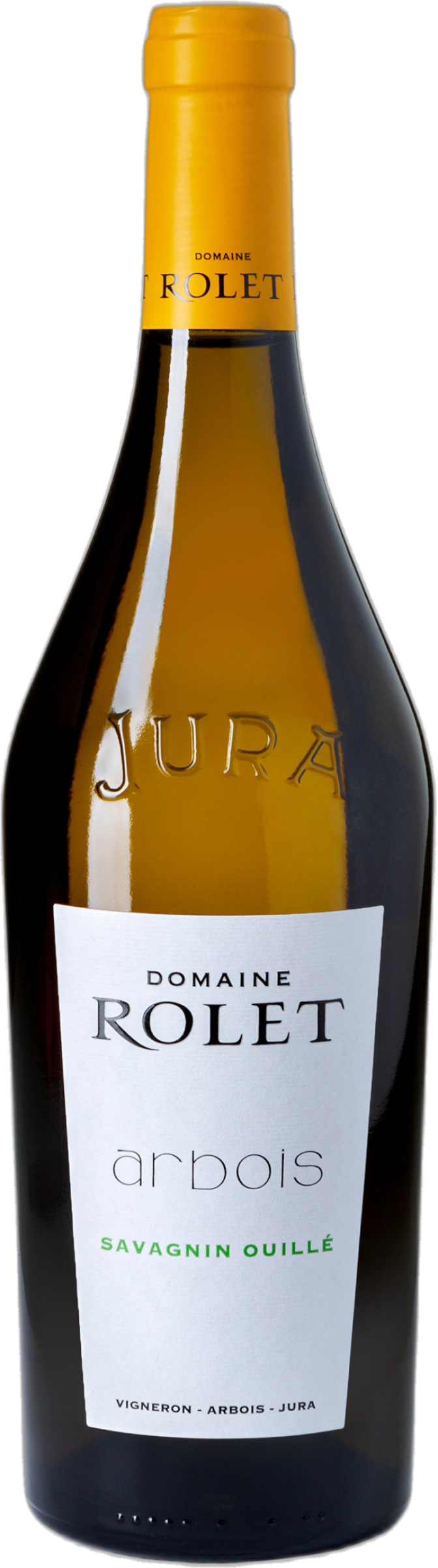 Domaine Rolet Savagnin Ouillé Arbois 2023 fles transparant – frisse witte Jura wijn