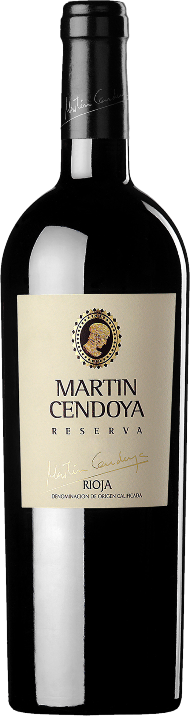 Eguren Ugarte Martín Cendoya Reserva 2016 tegen bordeaux achtergrond – premium rode wijn