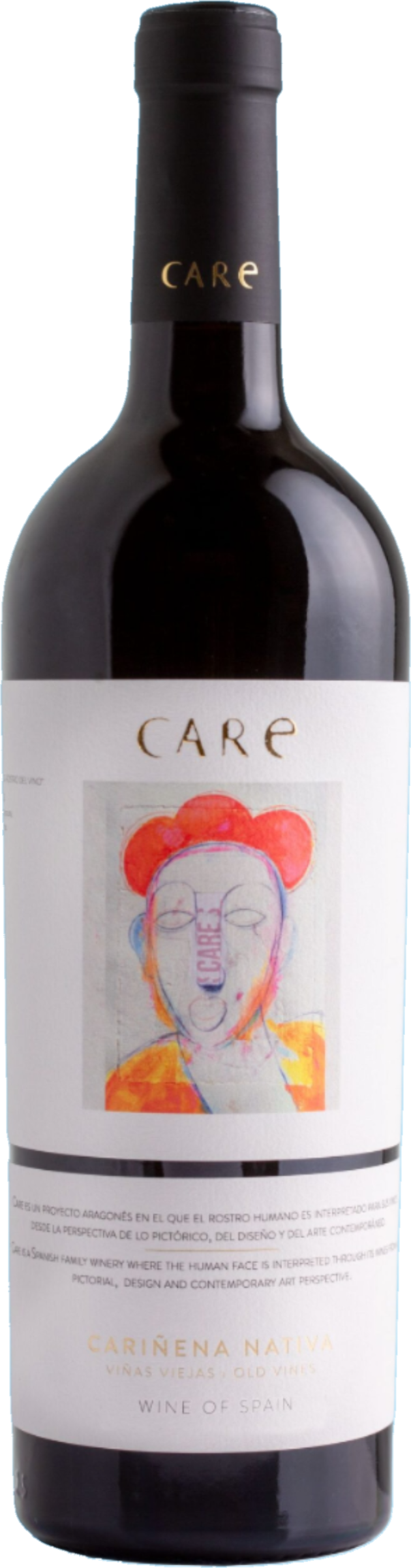 Care Cariñena Nativa 2023 fles transparant – Carignan rode wijn
