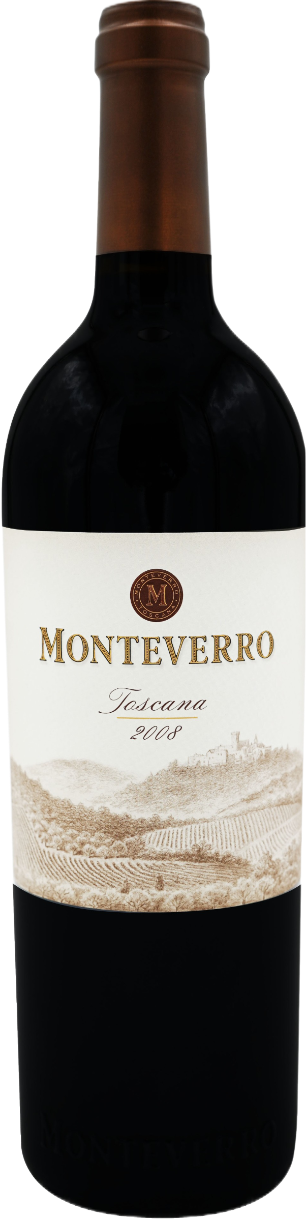 Monteverro Monteverro 2008 tegen bordeaux achtergrond – premium rode wijn