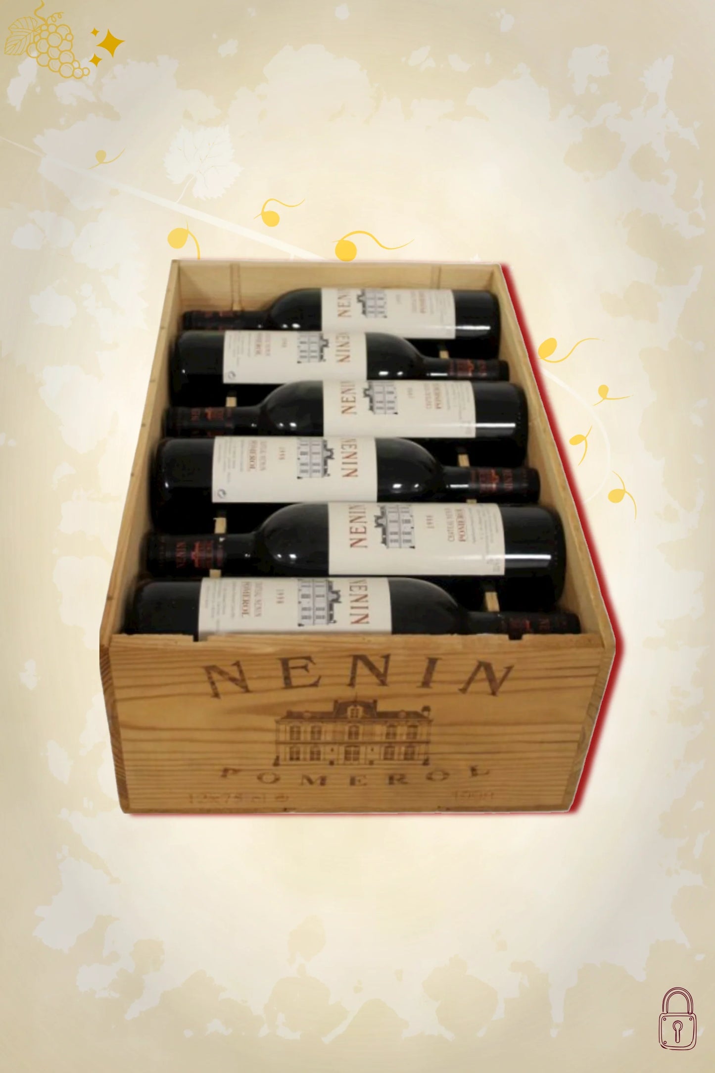 Château Nénin - Pomerol (1998) – OWC 12×75cl