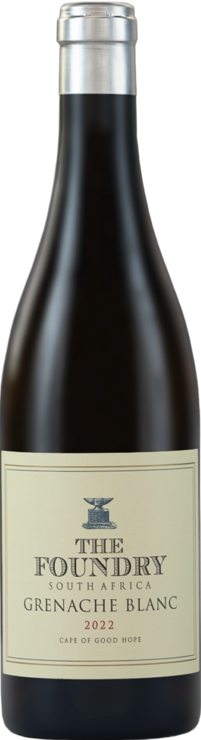 The Foundry Grenache Blanc 2022 – witte wijn tegen gouden achtergrond