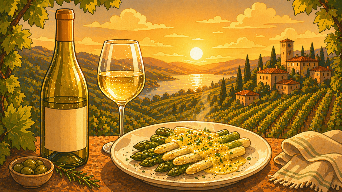 Lugana bij asperges: waarom deze Italiaanse witte wijn zo goed werkt