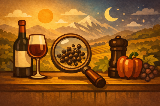 Rotundon uitgelegd: waarom Syrah naar peper ruikt