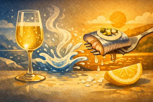Riesling en haring: waarom frisse zuren zo goed bij zoute haring passen