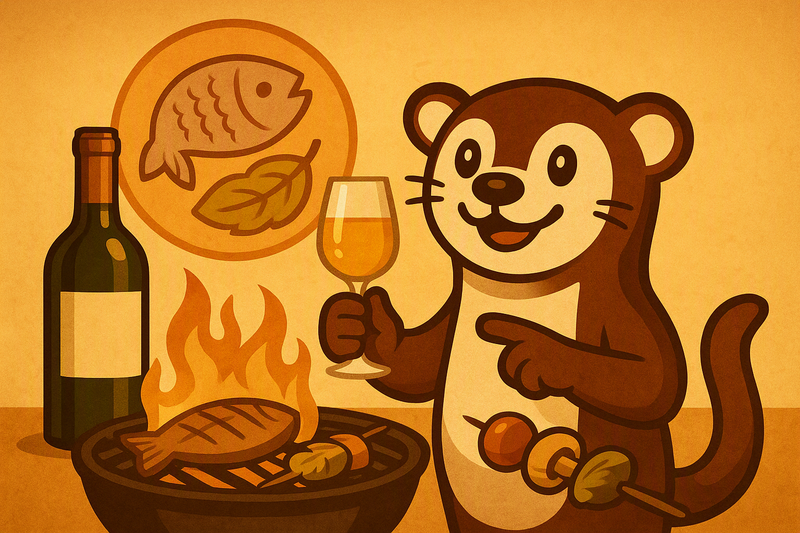 Wijn bij de BBQ: wat schenk je bij vlam, vis en groente?