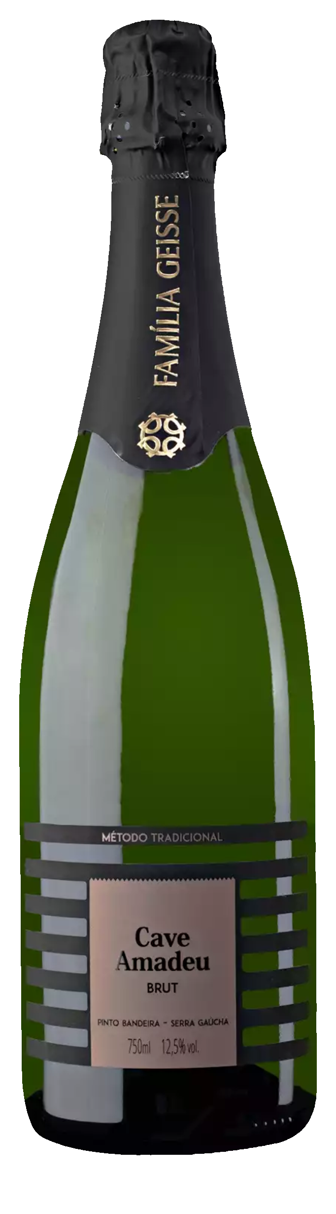 Cave Geisse – Amadeu Brut (NV) fles transparant – wit wijn van Cave Geisse