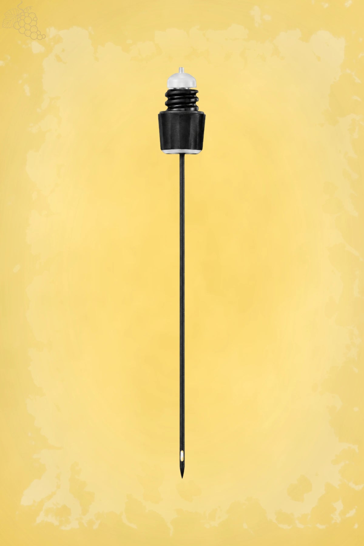 Coravin Timeless Fast Pour Needle vervangingsnaald voor snel schenken, verpakt in gouden doosje.