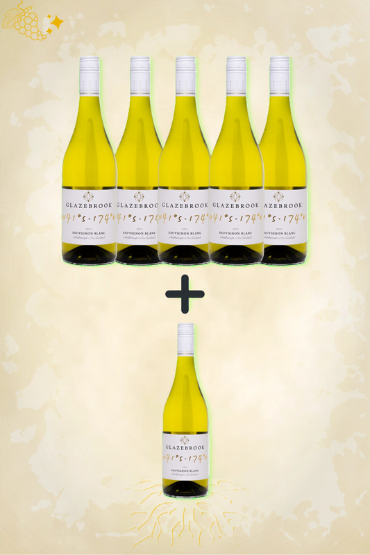 Glazebrook – Sauvignon Blanc (2022) 5 + 1 Gratis