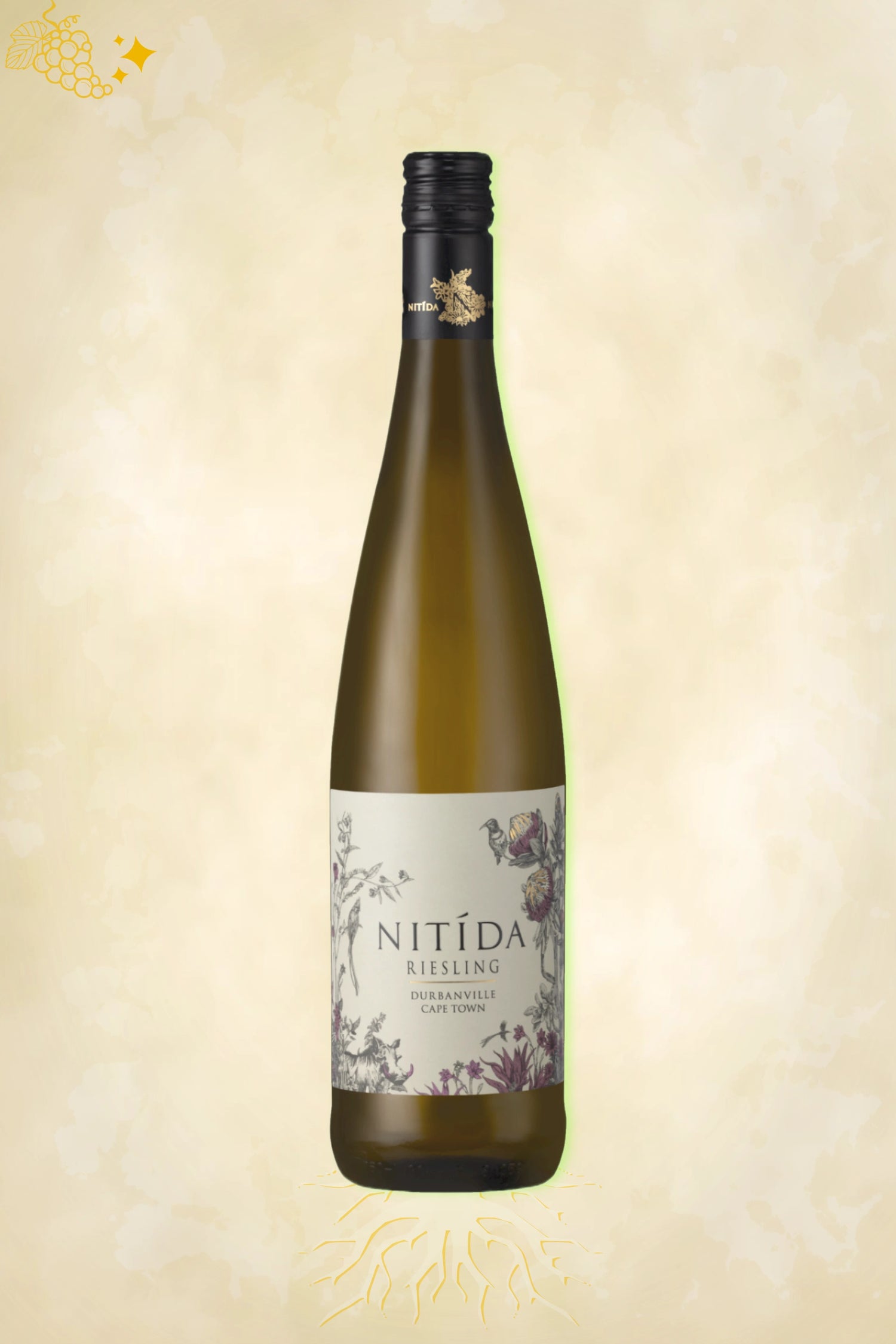 Authentieke witte wijn – Nitida – Riesling (2023) uit Cape Town