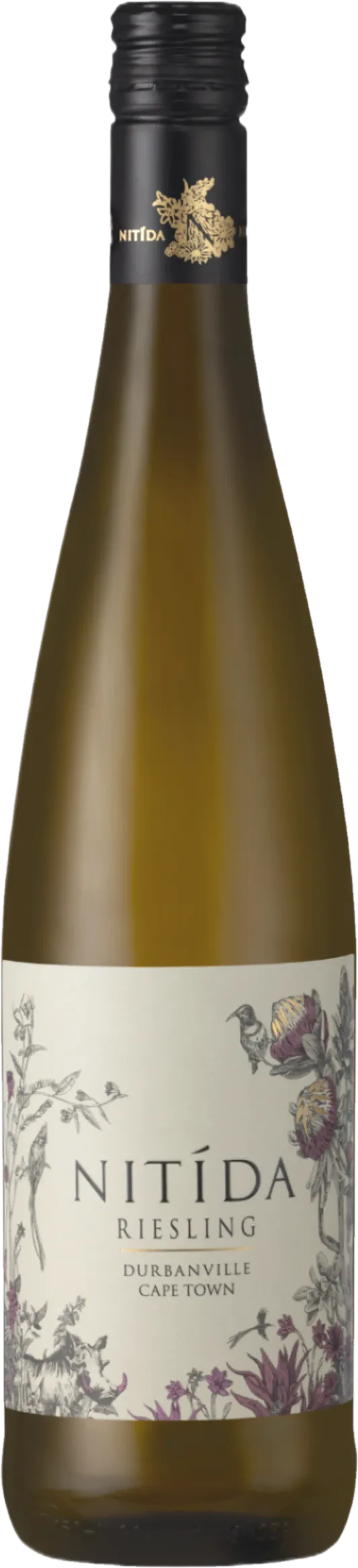 Packshot: Nitida – Riesling (2023) (witte wijn) transparant weergegeven