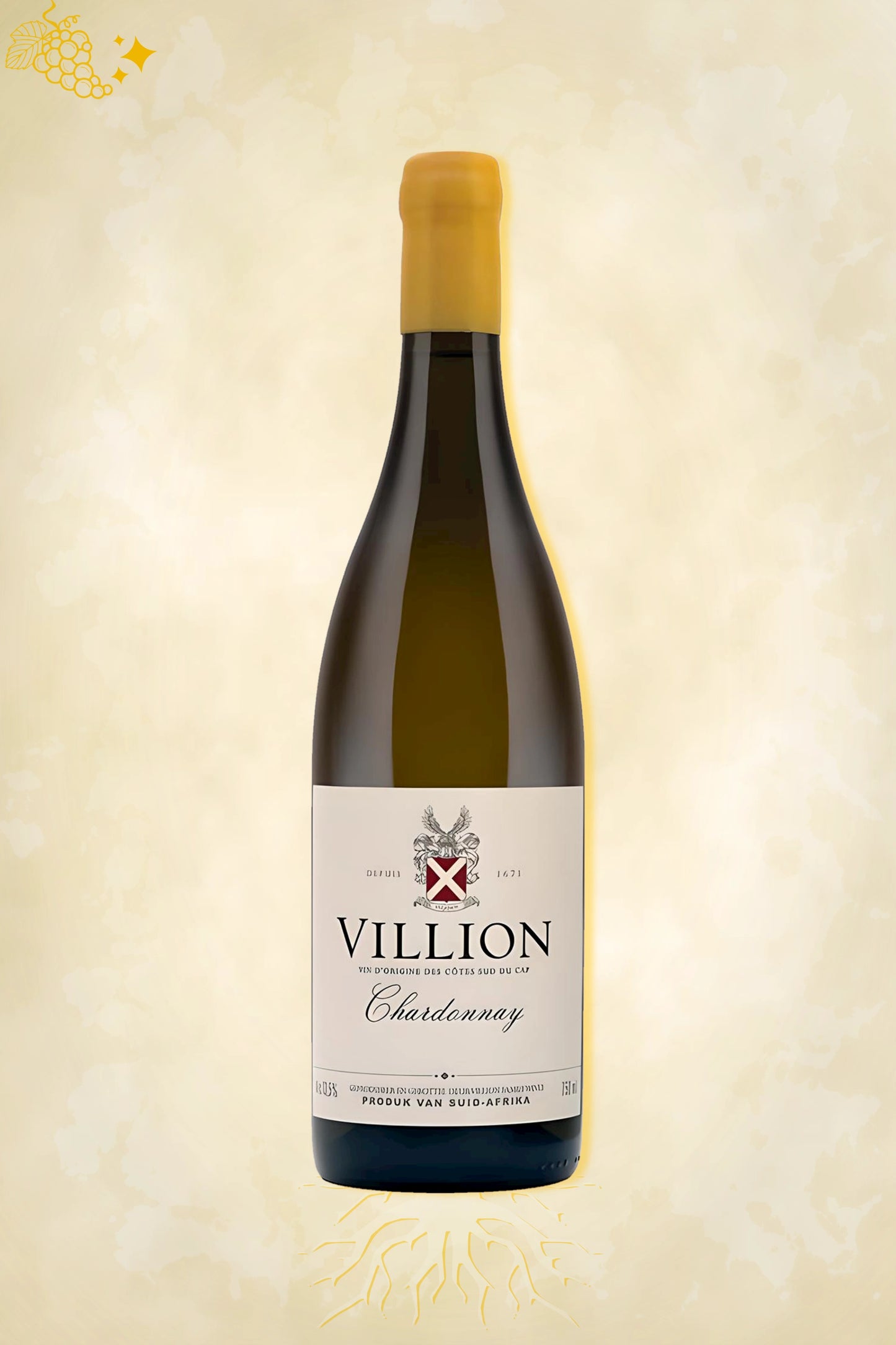 Villion – Chardonnay (2022) – premium witte wijn uit Cape South Coast