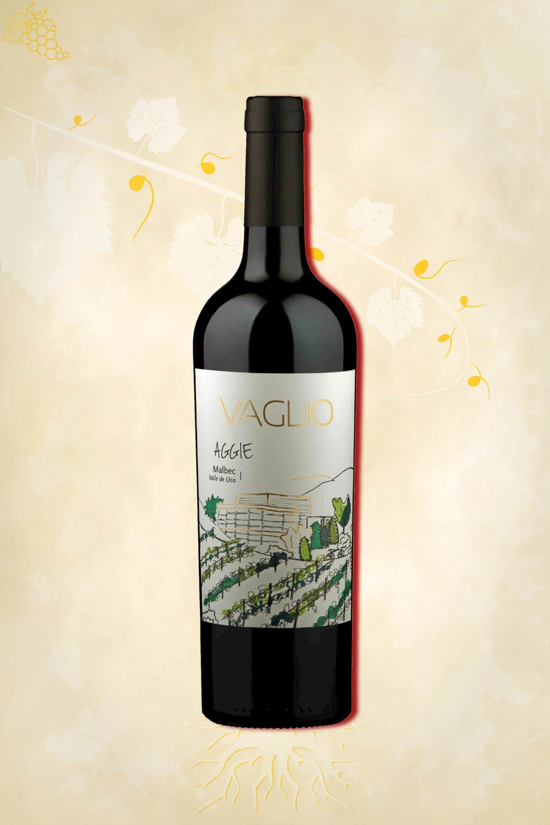 🍇 Vaglio – Aggie Malbec (2021) – premium rode wijn uit Mendoza