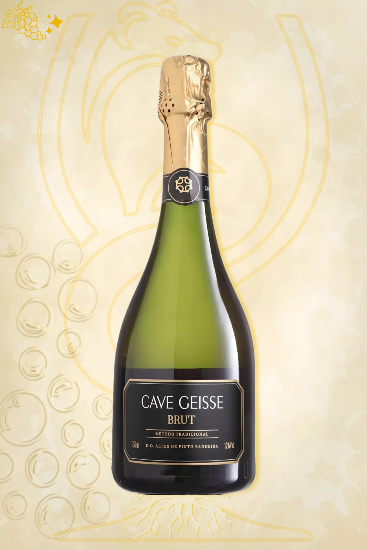 Cave Geisse – Brut (2022) – verfijnde mousserend met karakter uit Serra Gaúcha