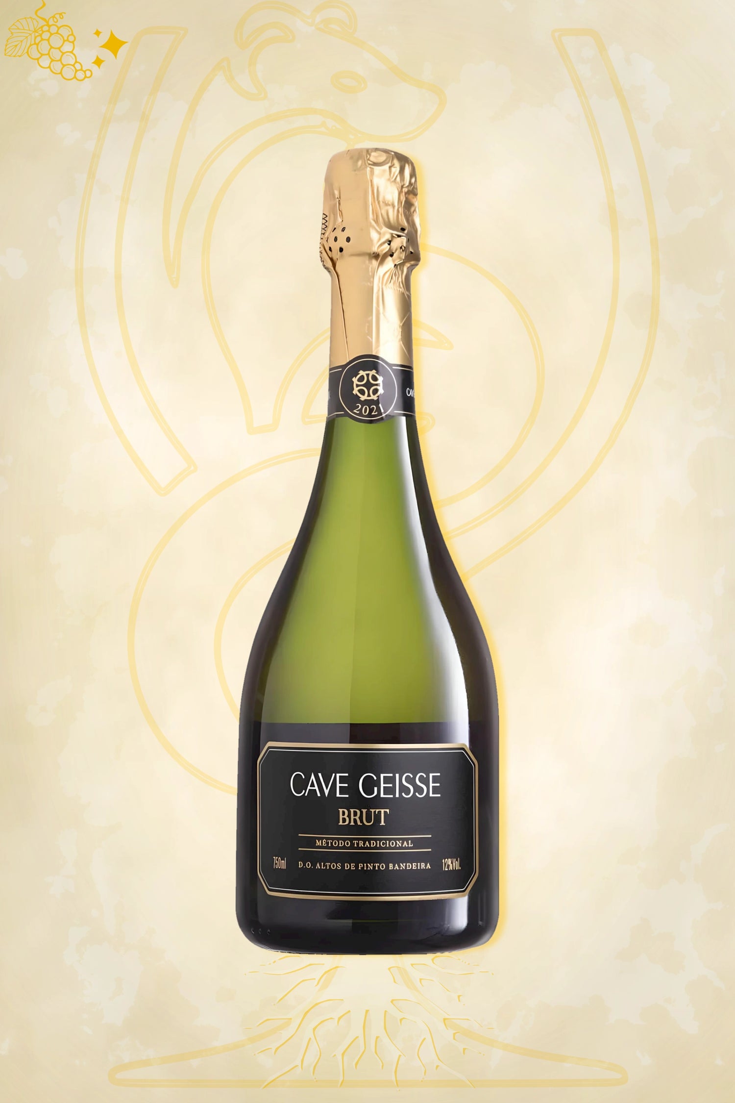 Cave Geisse – Brut (2022) – verfijnde mousserend met karakter uit Serra Gaúcha