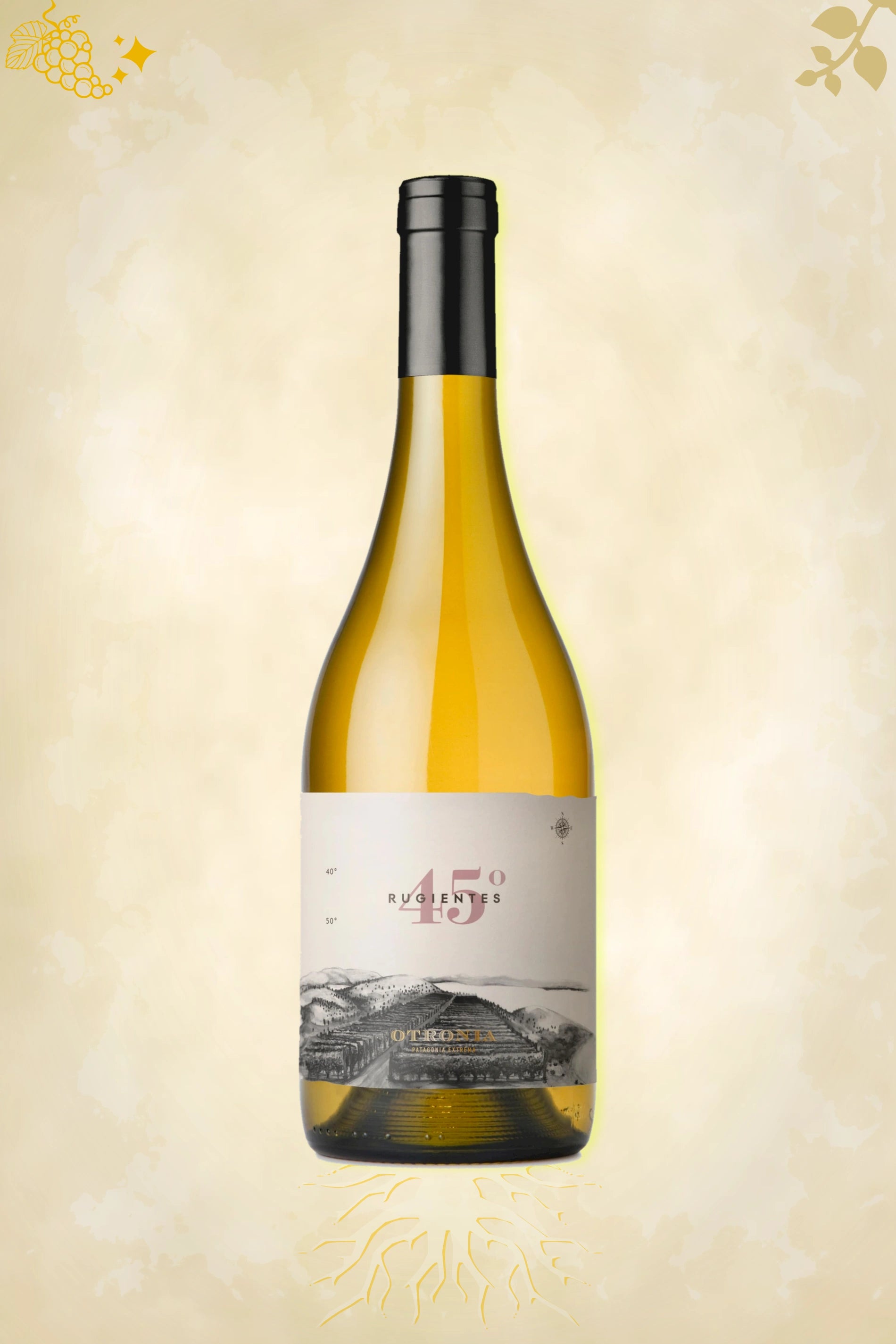 Authentieke witte wijn – Otronia – 45 Rugientes Corte de Blancas Organic (2020) uit Patagonia