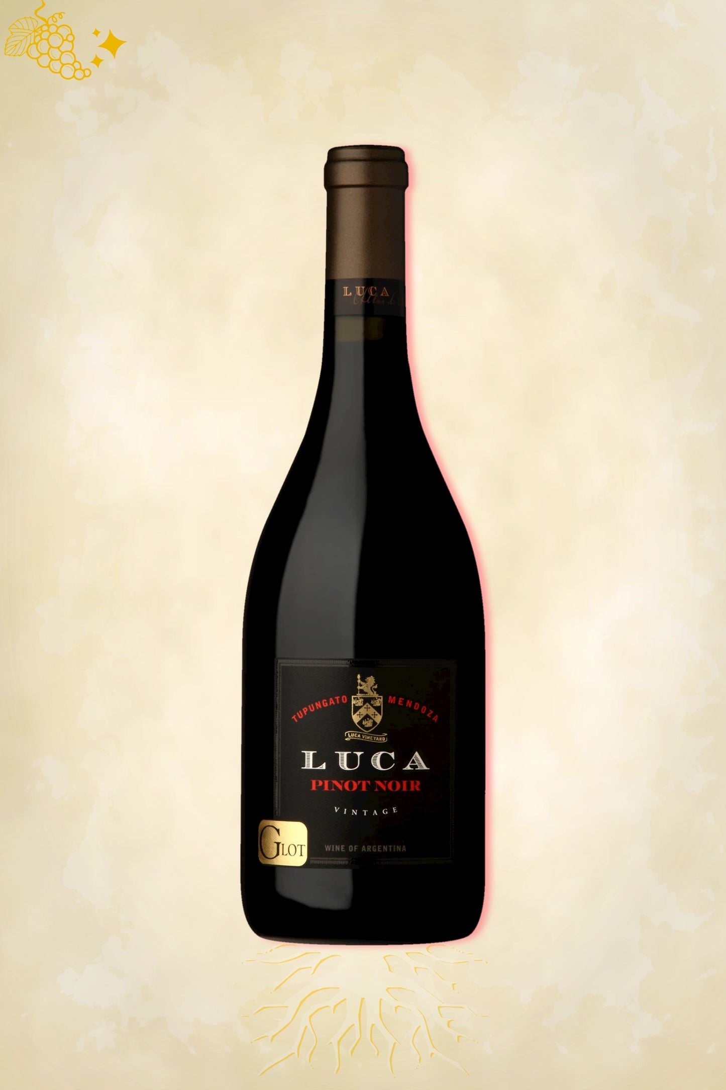 Authentieke rode wijn – Luca – G-Lot Pinot Noir (2021) uit Mendoza