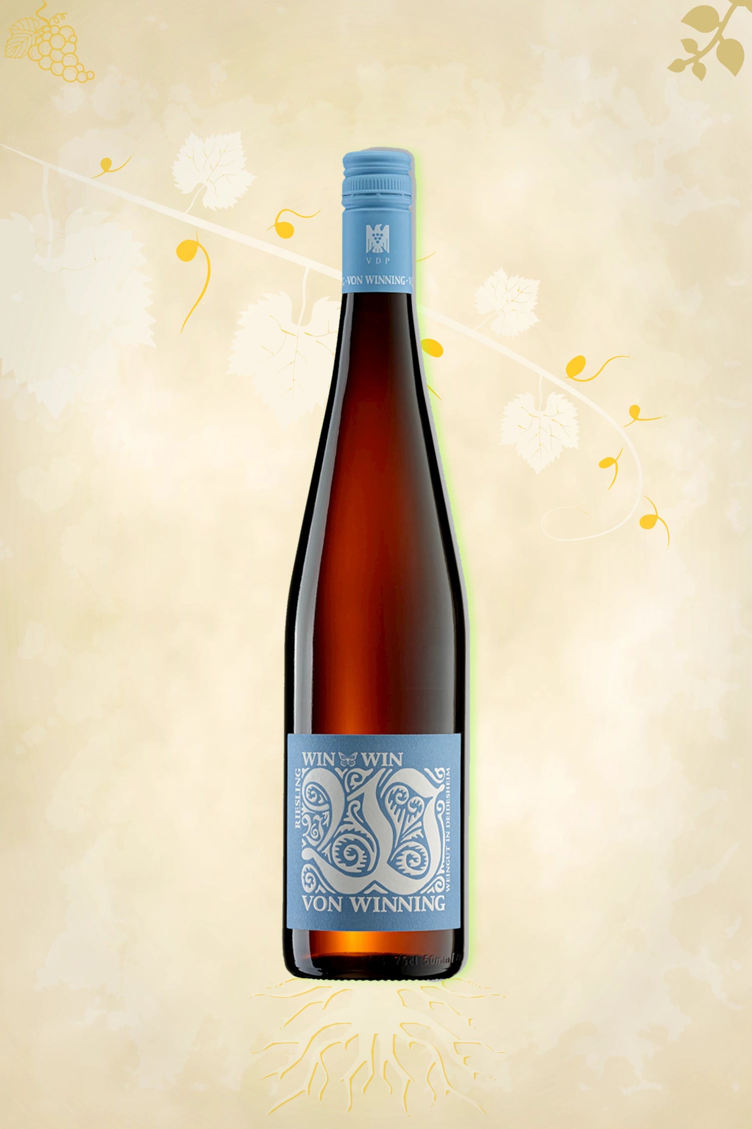 Von Winning – Win Win Riesling qba (2023) – fruitige witte wijn uit Duitsland