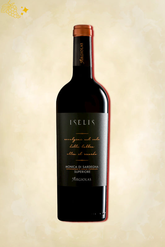Iselis Monica di Sardegna Superiore 2022 – rode wijn uit Sardinië, Italië