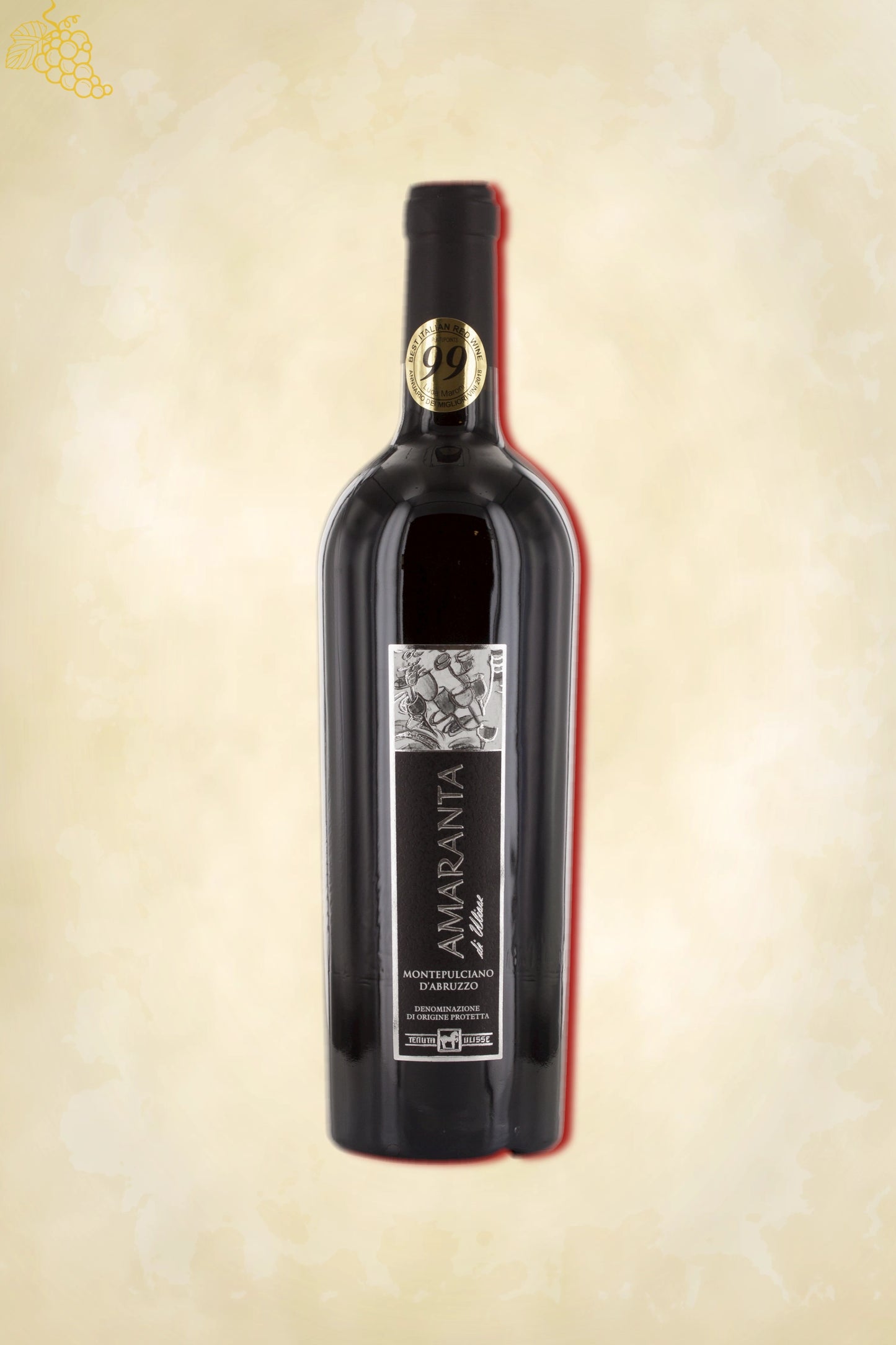 Ulisse – Amaranta Montepulciano d’Abruzzo (2021) – premium rode wijn uit Montepulciano d'Abruzzo