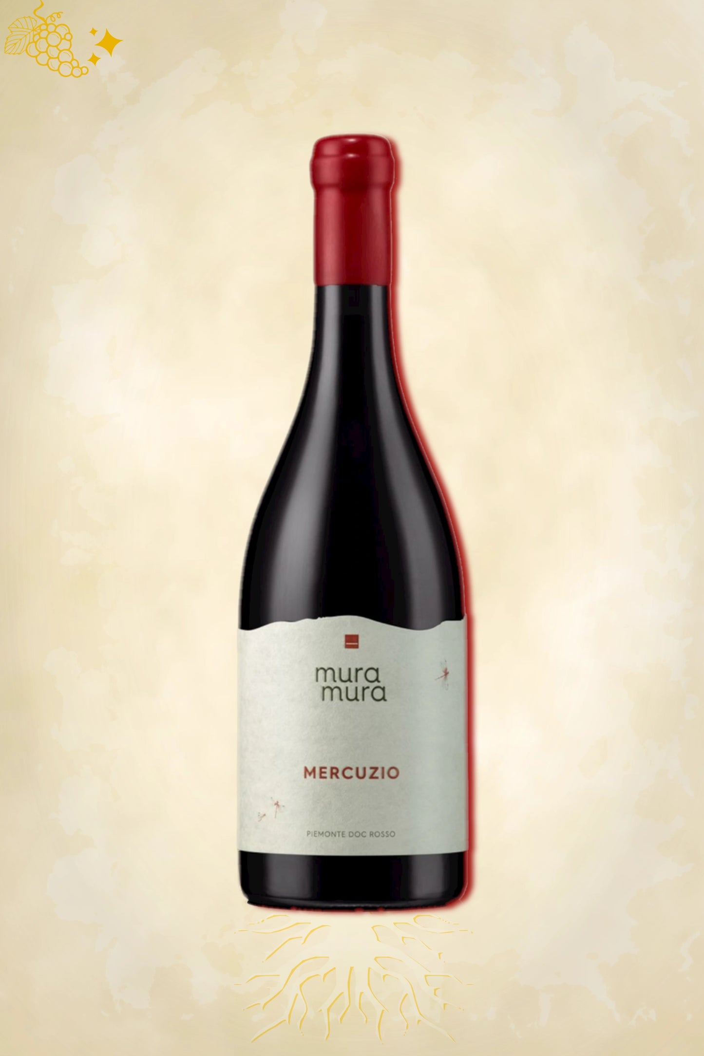 🍇 Mura Mura – Mercuzio Piemonte Rosso (2018) – premium rode wijn uit Italië