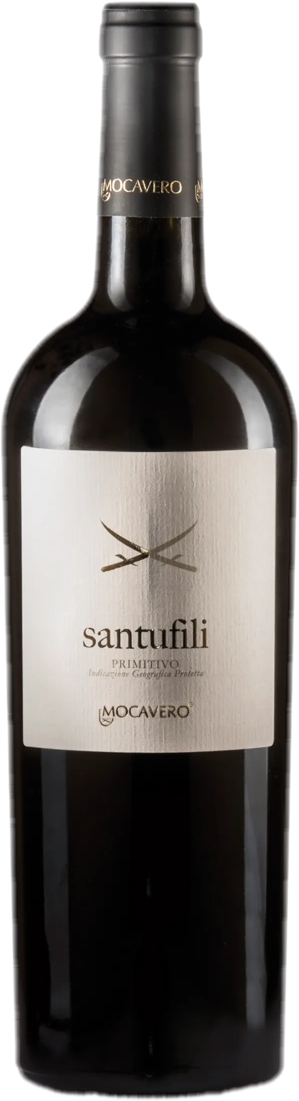 Mocavero – Santufili Primitivo Salento (2020) – rode wijn in diepe rode ambiance