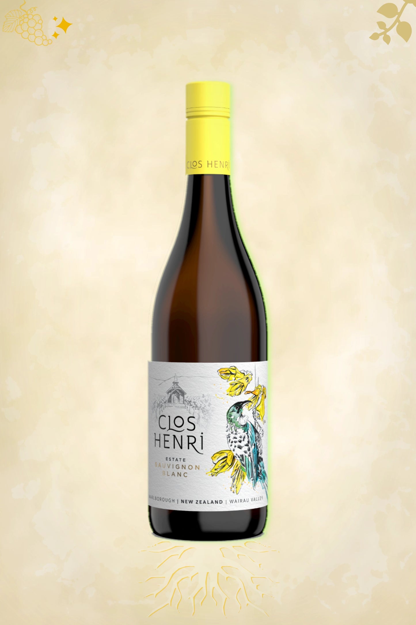 Clos Henri – Estate Sauvignon Blanc Organic (2023) – fruitige witte wijn uit Nieuw-Zeeand