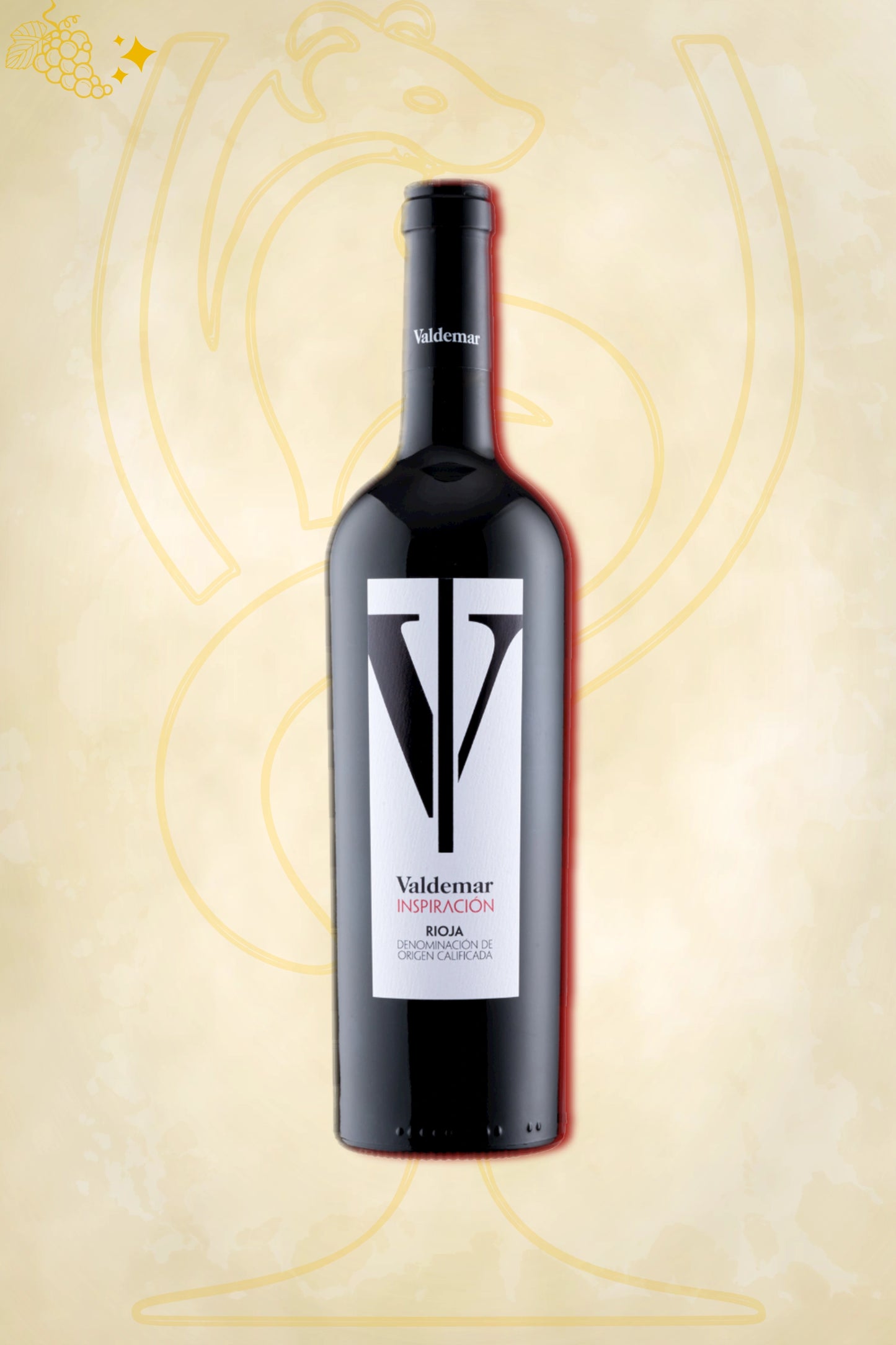 Authentieke rode wijn – Valdemar – Inspiración Rioja Tinto (2020) uit Rioja