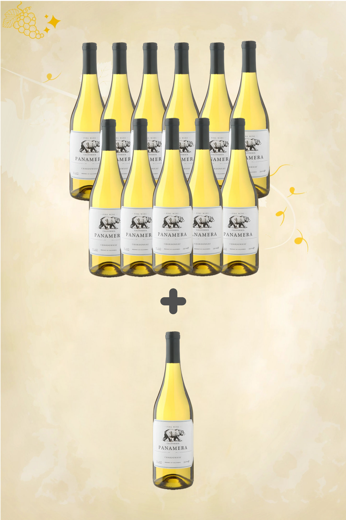 Panamera Chardonnay 2023 – witte wijn uit Californië, Verenigde Staten