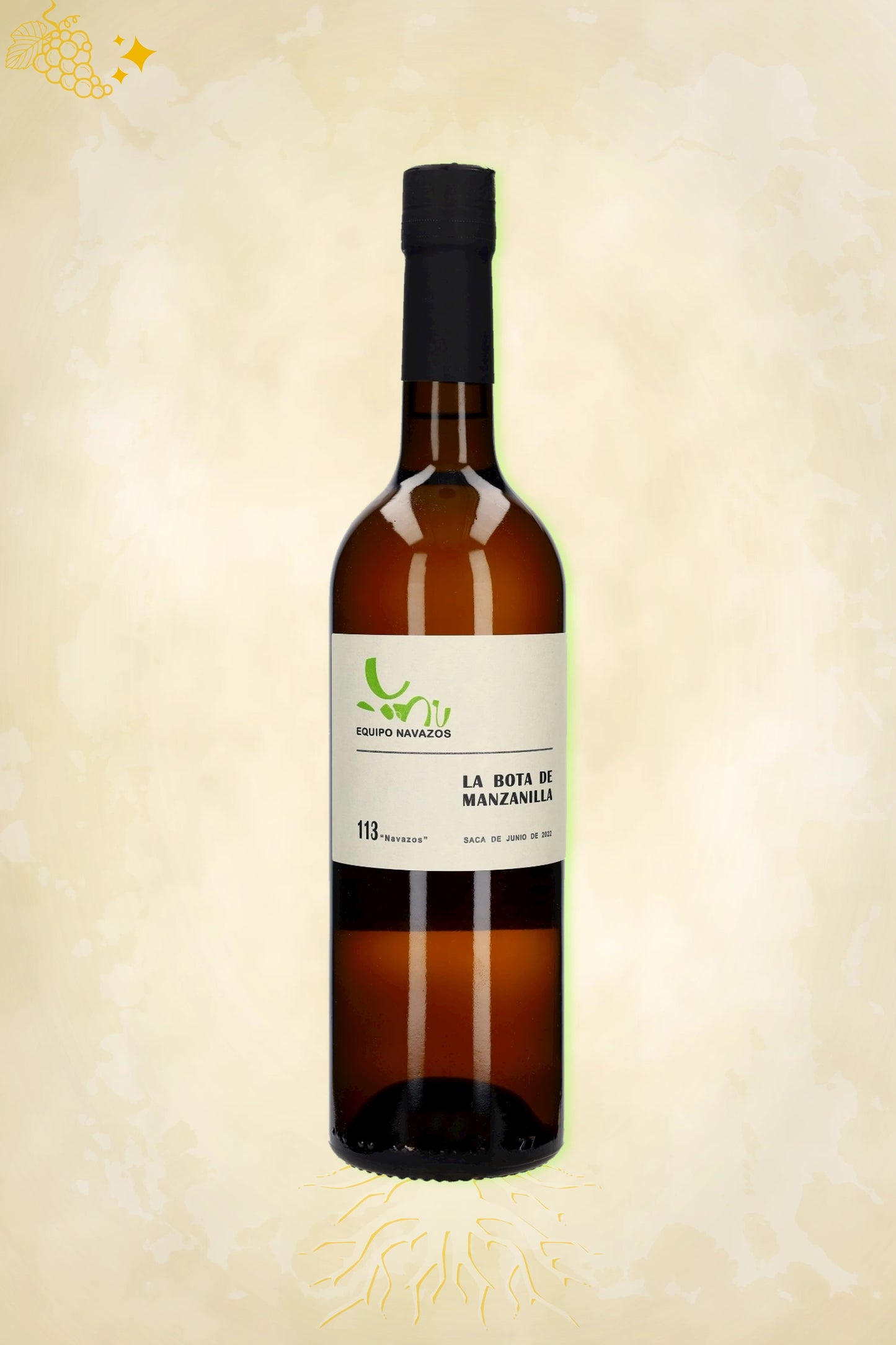 Fles Equipo Navazos - La Bota de Manzanilla Nº 113 (NV) – witte wijn uit Jerez - Xeres - Sherry