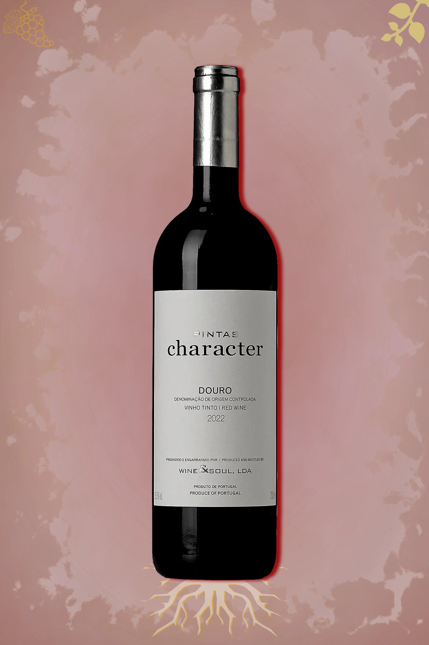 Wine & Soul - Pintas Character (2022) – rode wijn in diepe rode ambiance