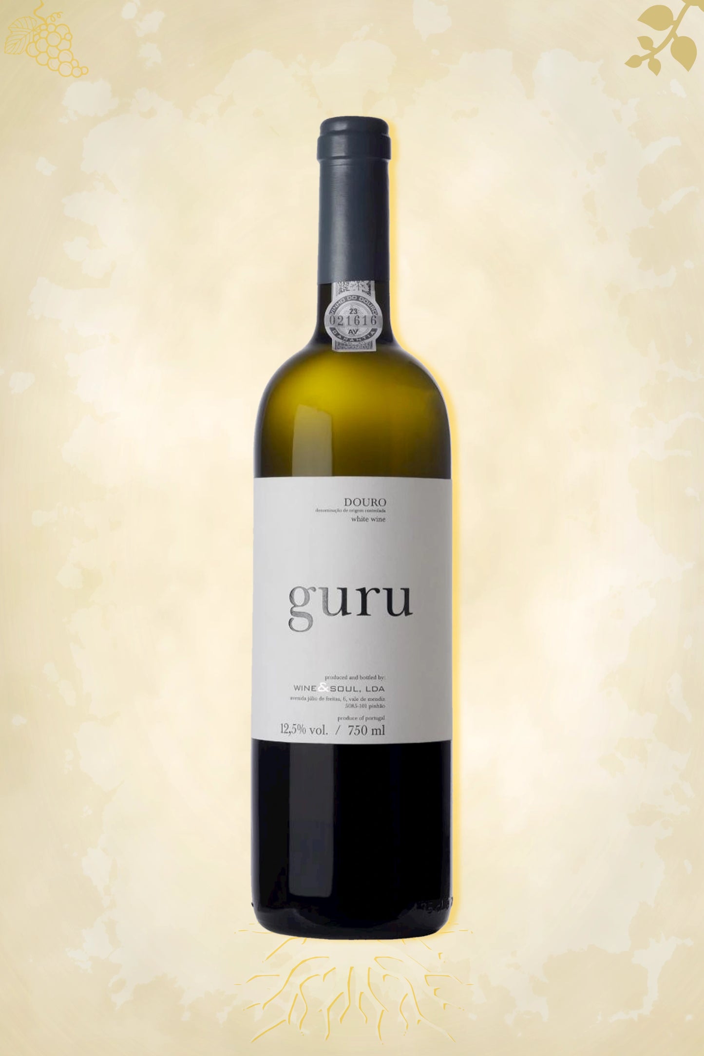 Fles Wine & Soul - Guru (2023) – witte wijn uit Portugal