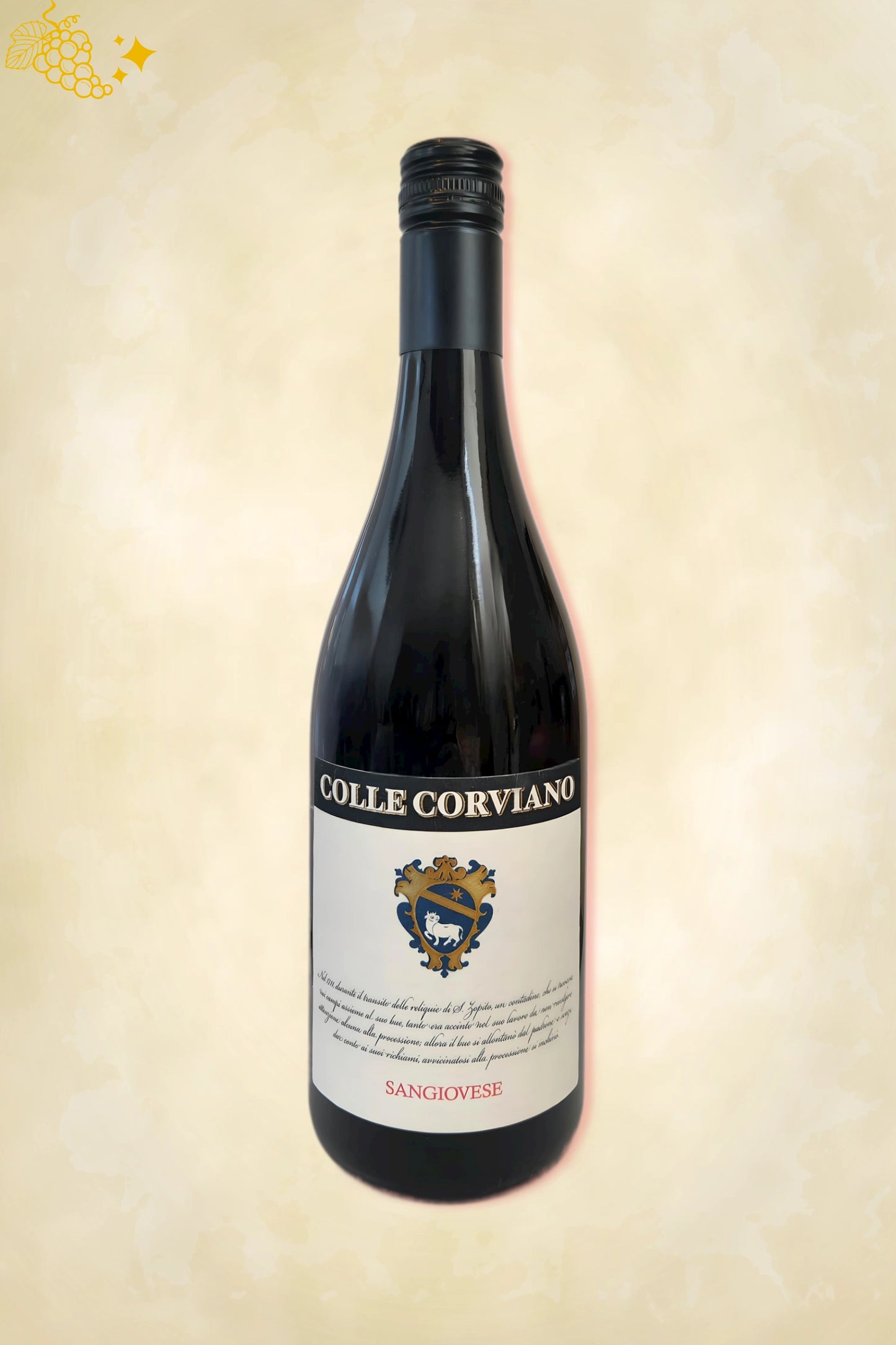 Authentieke sangiovese – Colle Corviano - Sangiovese Terre di Chieti IGT (2021) uit Abruzzo