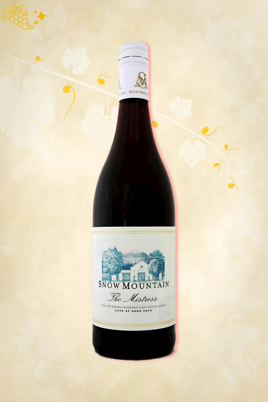 🍇 SnowMountain - "The Mistress" Pinot Noir (2021) – premium pinot noir uit Zuid-Afrika