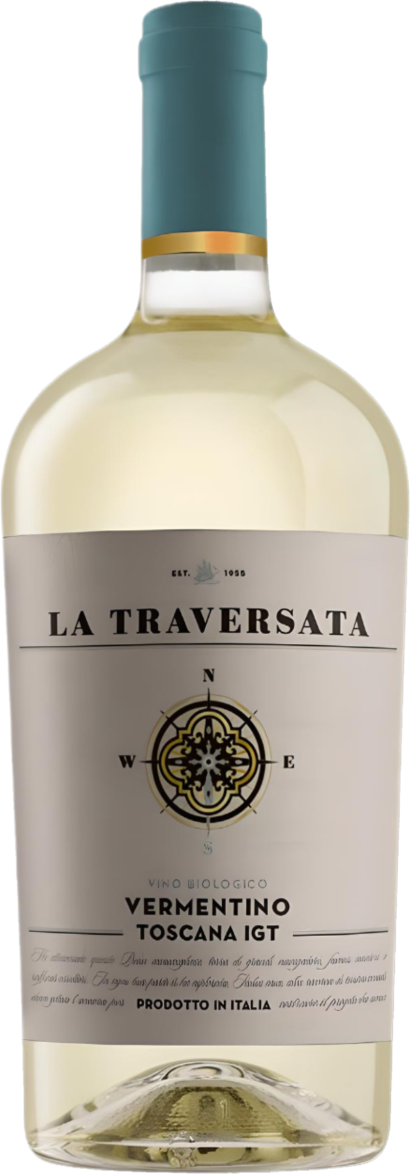 Packshot: Traversata - Vermentino (2023) (vermentino) transparant weergegeven