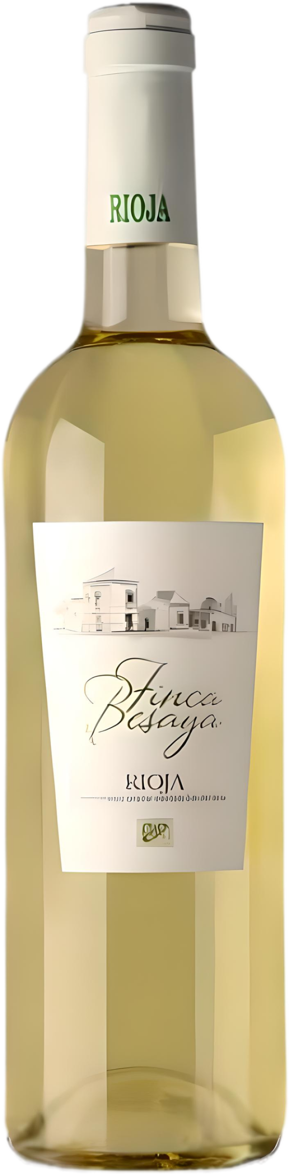 Transparante weergave van Bodegas Isidro Milagro - Finca Besaya Rioja Blanco (2023) – fles viura zonder achtergrond