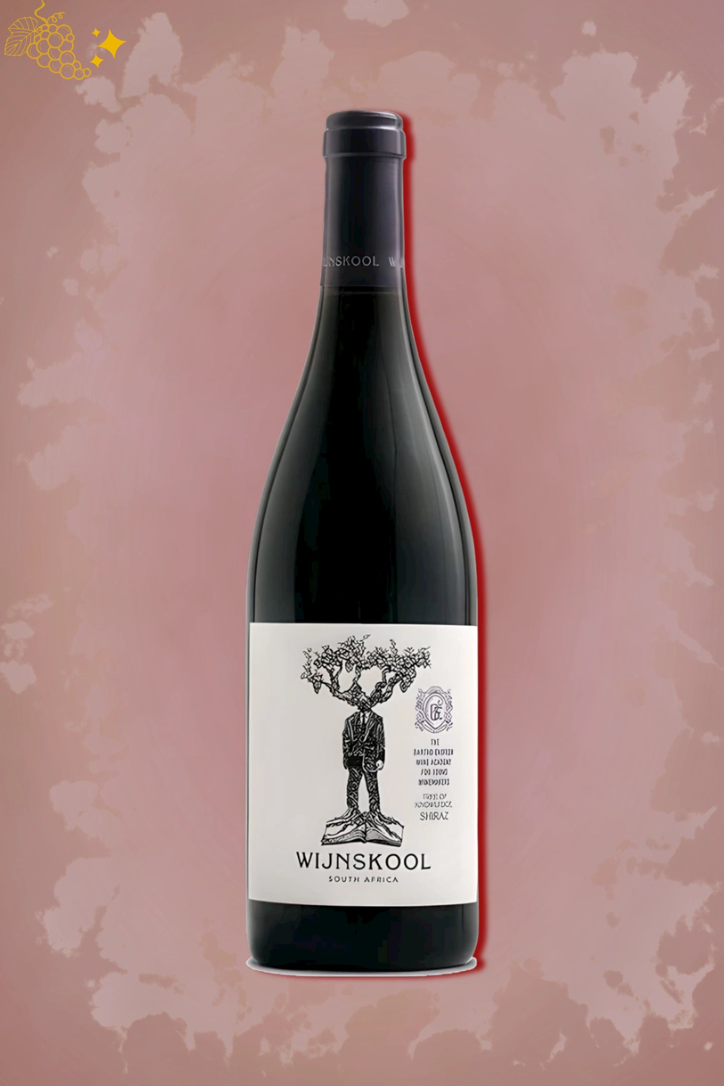 Wijnskool 'Tree of Knowledge' Shiraz (2022) – syrah in diepe rode ambiance