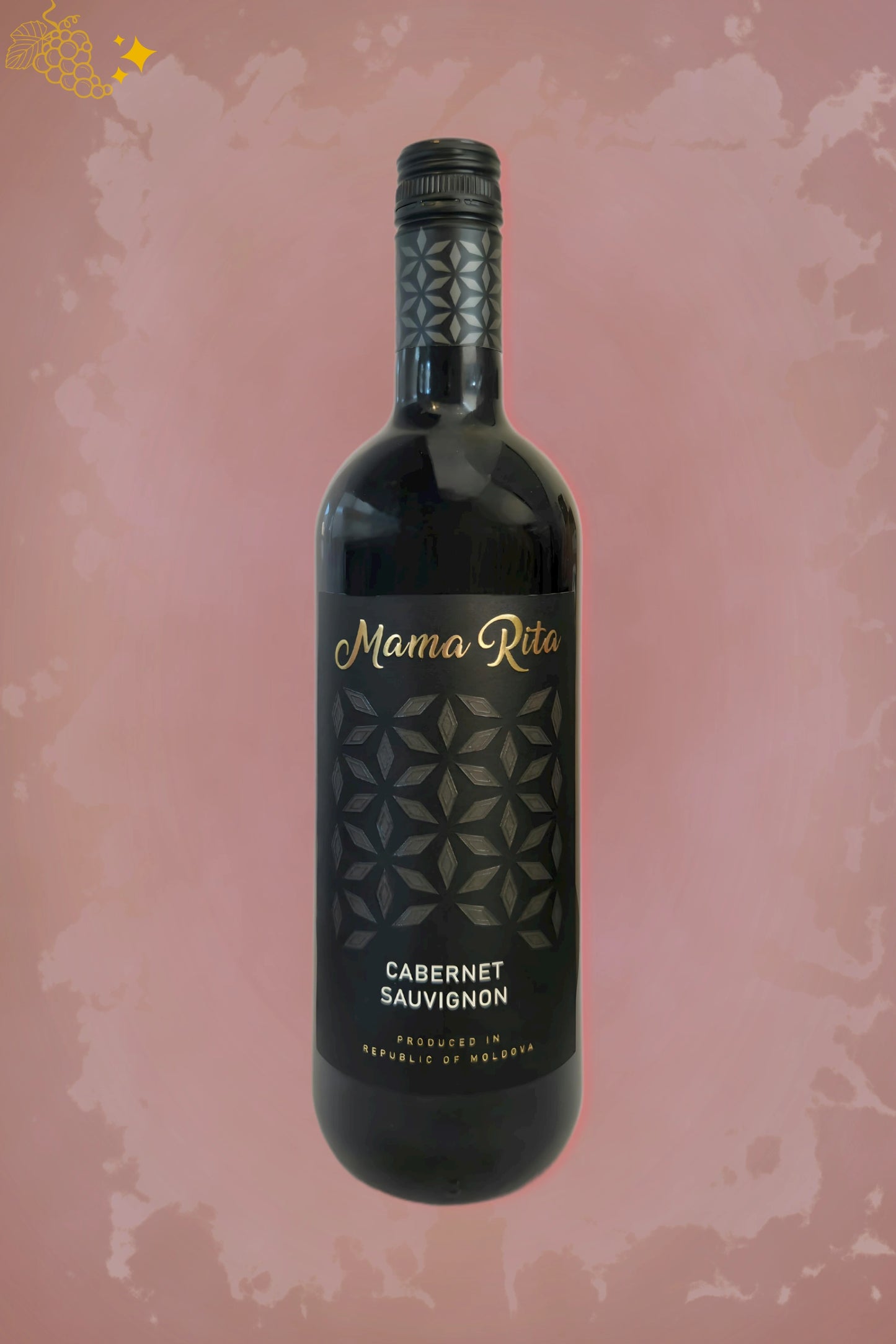Fles MamaRita - Cabernet Sauvignon (2022) – cabernet sauvignon in rode setting