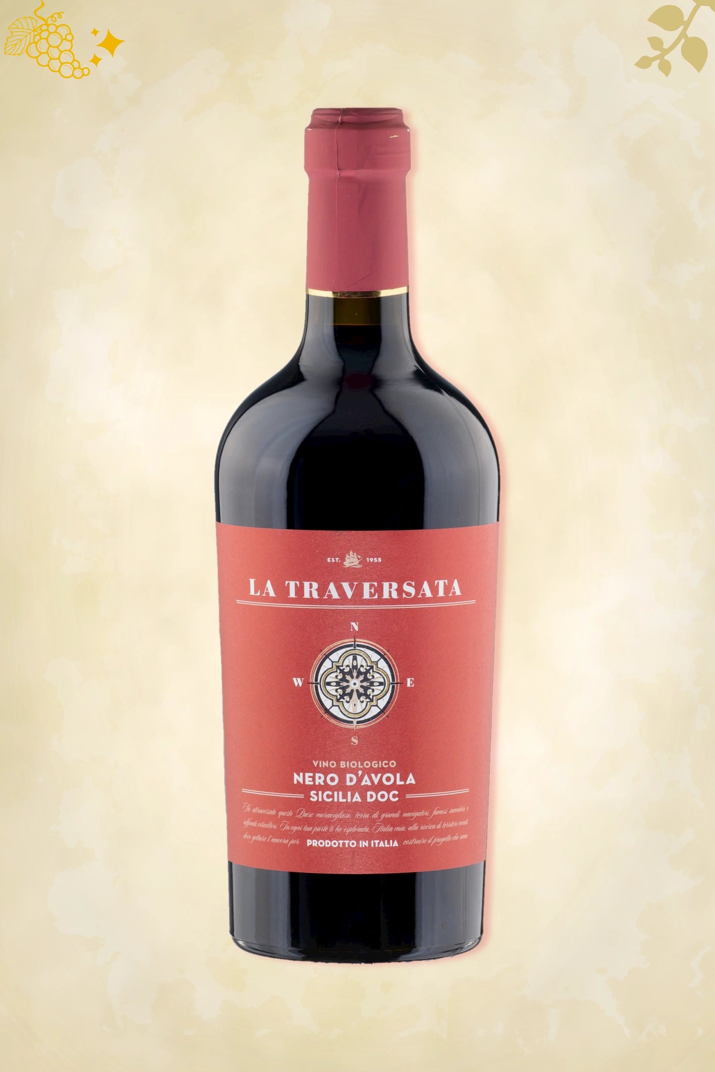 Corvezzo Nero d’Avola Organic 2022 – rode wijn uit Sicilië, Italië