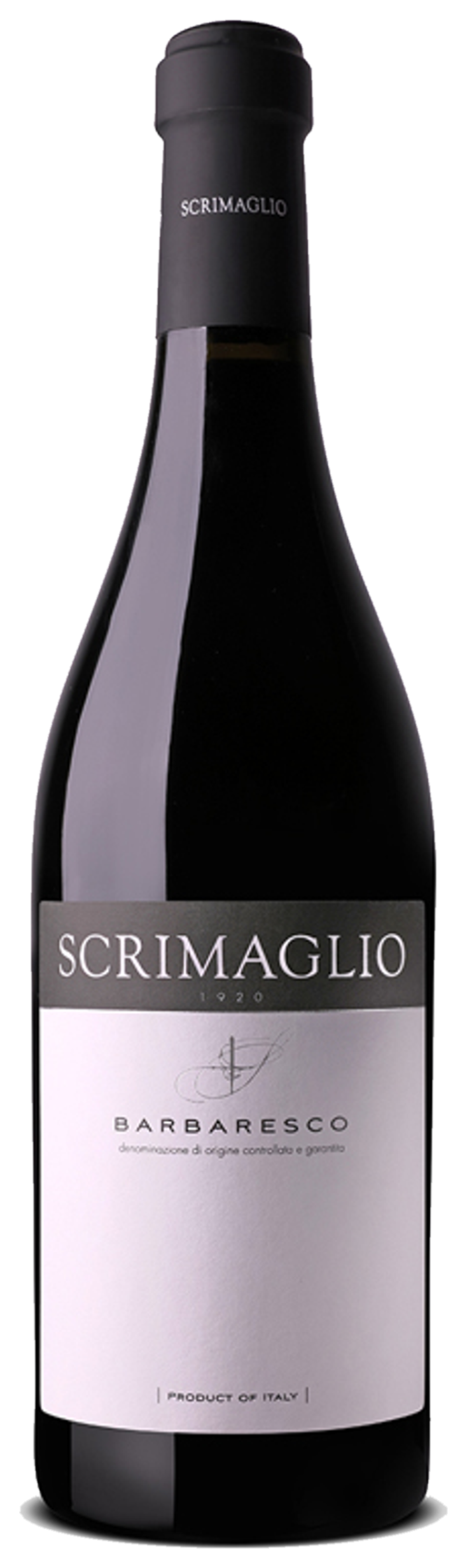 Scrimaglio Barbaresco transparante fles