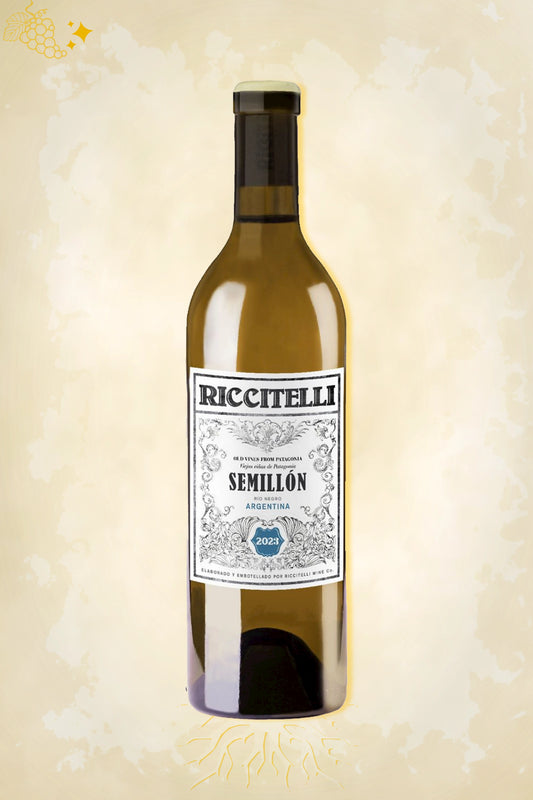 Riccitelli Old Vines Semillon 2023 – witte wijn uit Patagonië, Argentinië