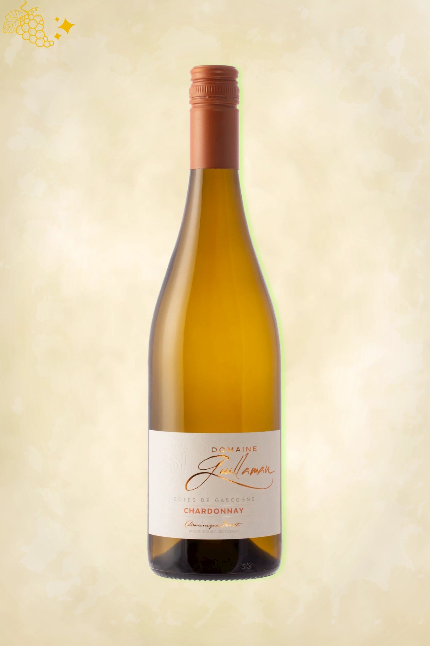 Domaine de Guillaman Chardonnay 2023 – witte wijn uit Côtes de Gascogne, Frankrijk