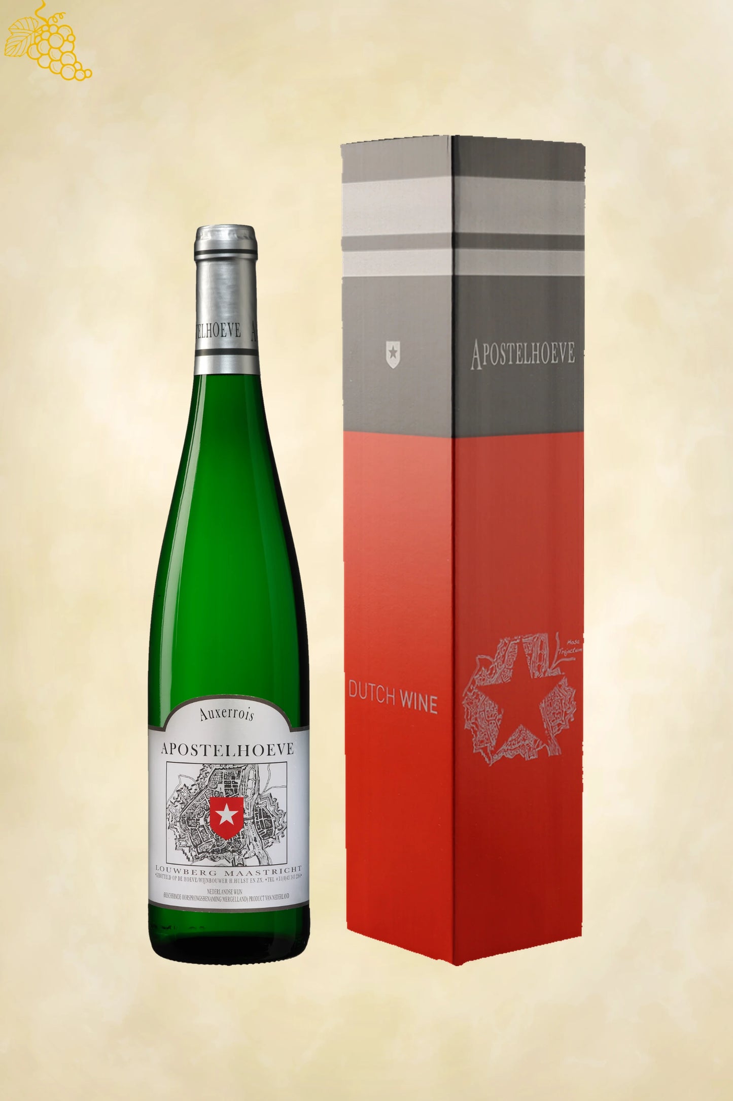 Apostelhoeve Auxerrois met geschenkverpakking