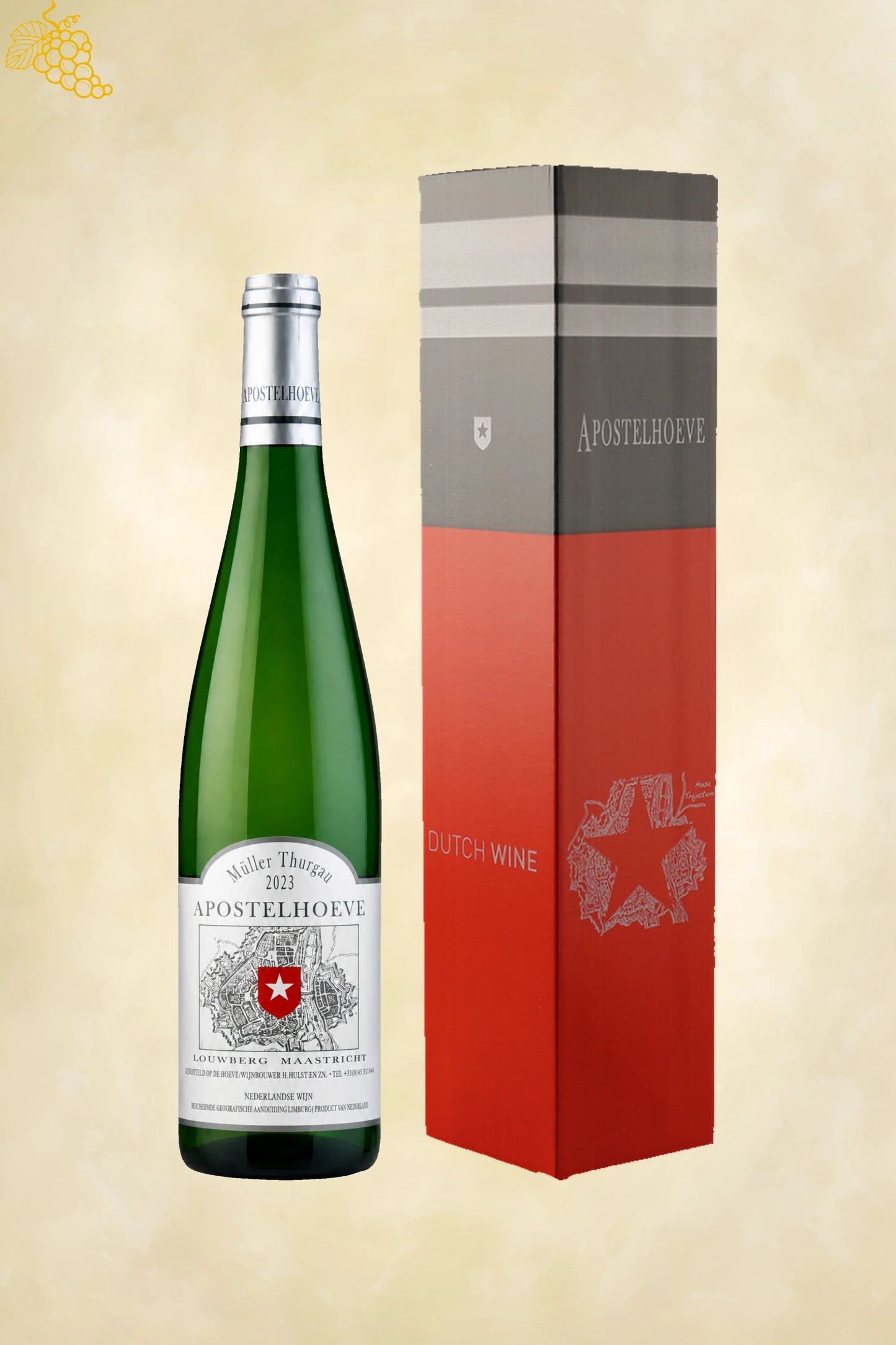 Apostelhoeve Muller-Thurgau met geschenkverpakking