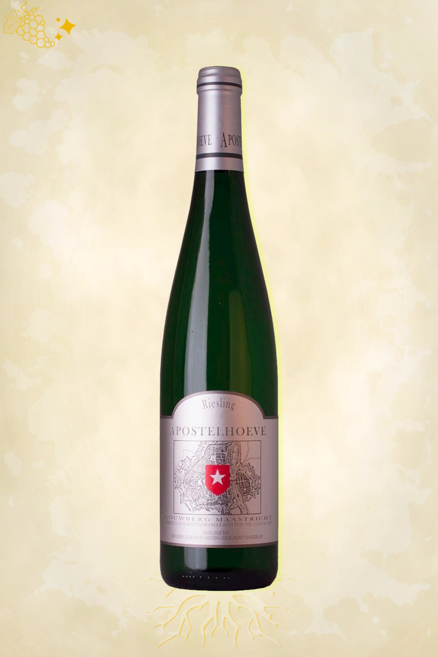 Apostelhoeve Riesling 2023 – witte wijn uit Maastricht, Nederland