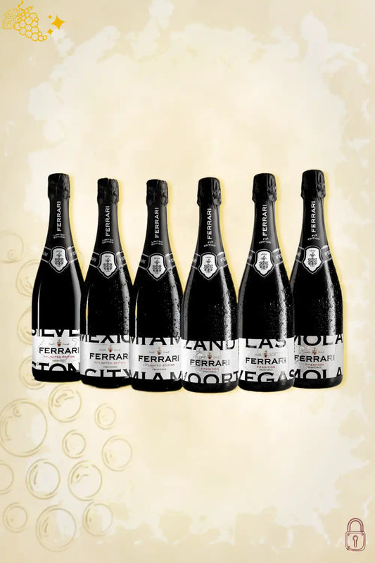 Ferrari F1 6 Cities special edition bottles line-up